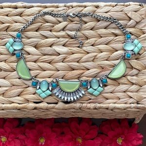 Lia Sophia Art Deco style choker necklace